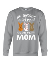 My favorite peeps call me mom Crewneck Sweatshirt tile