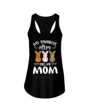 My favorite peeps call me mom Ladies Flowy Tank tile