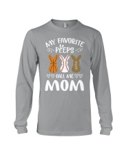 My favorite peeps call me mom Long Sleeve Tee tile