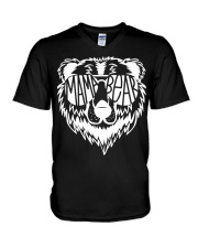 Mama Bear V-Neck T-Shirt tile