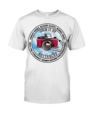 photographer Premium Fit Mens Tee tile