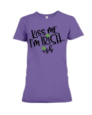 Kiss me I'm Irish Premium Fit Ladies Tee tile
