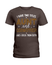 Auntie and Godmother Ladies T-Shirt thumbnail