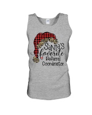 Santa's favorite Referral Coordinator Unisex Tank tile