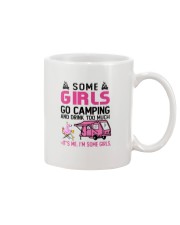 girls camping Mug tile