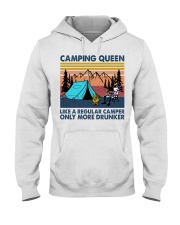 Camping Queen Hooded Sweatshirt front