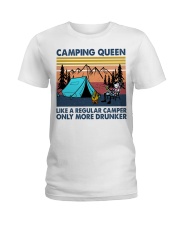 Camping Queen Ladies T-Shirt tile