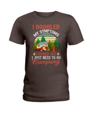 Turn out I just need go camping Ladies T-Shirt tile