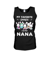 My favorite PEEPS call me Nana Unisex Tank tile
