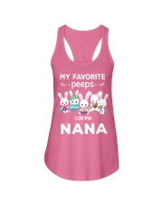 My favorite PEEPS call me Nana Ladies Flowy Tank tile