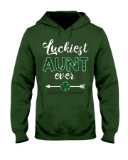 Luckiest Aunt Ever Hooded Sweatshirt thumbnail