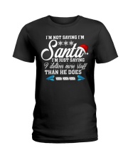 Postal worker - Santa Ladies T-Shirt front