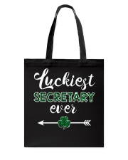 Luckiest Secretary Ever Tote Bag thumbnail