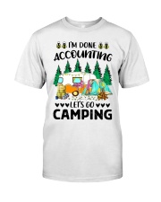 accounting camping Classic T-Shirt tile