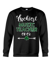 Luckiest Music Teacher Ever Crewneck Sweatshirt thumbnail