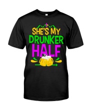 She's my drunker half Classic T-Shirt tile