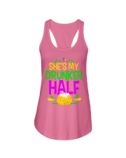 She's my drunker half Ladies Flowy Tank tile
