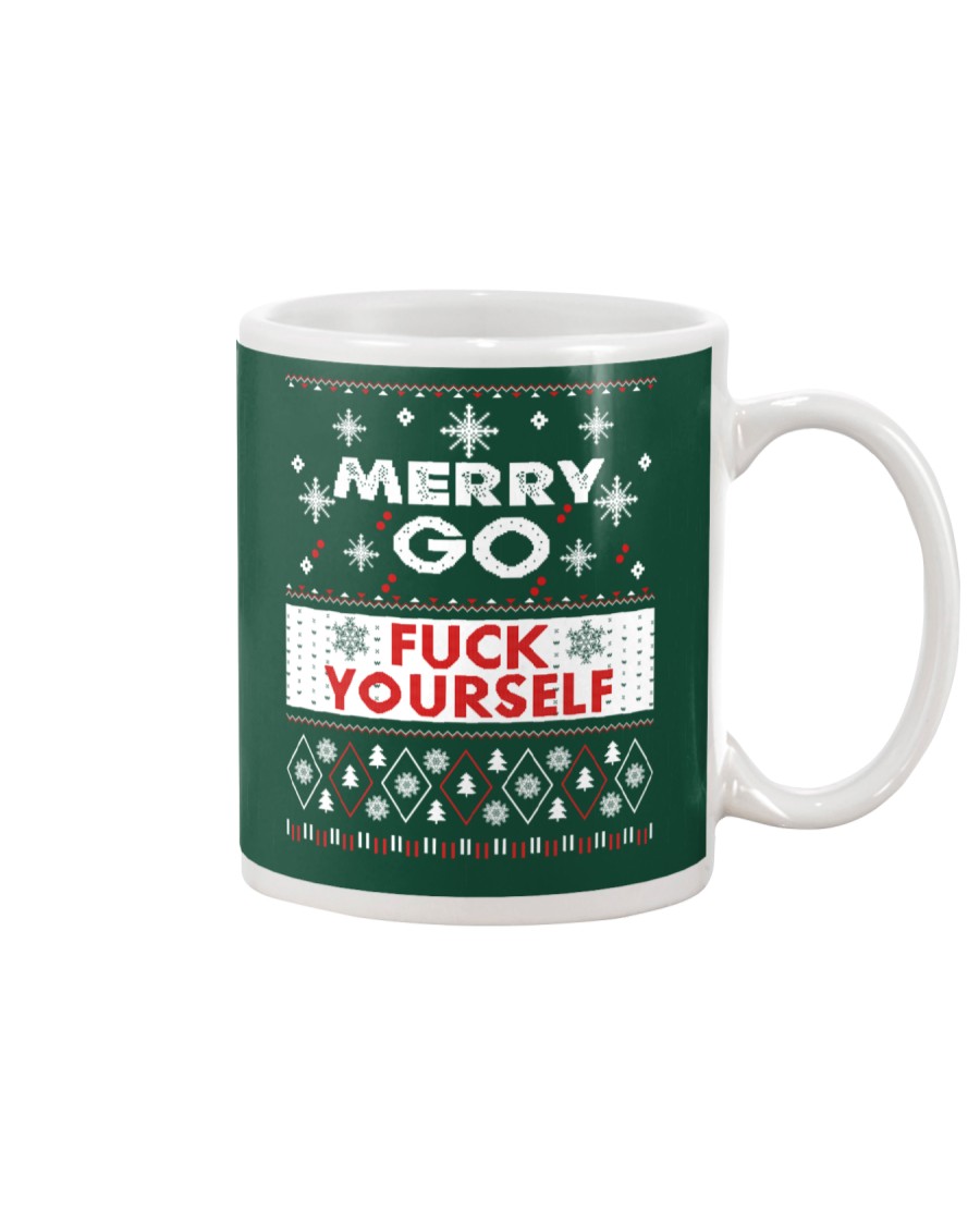 MERRY GO FUCK YOURSELF Mug