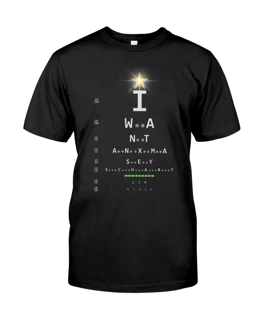 Eye Chart Classic T-Shirt