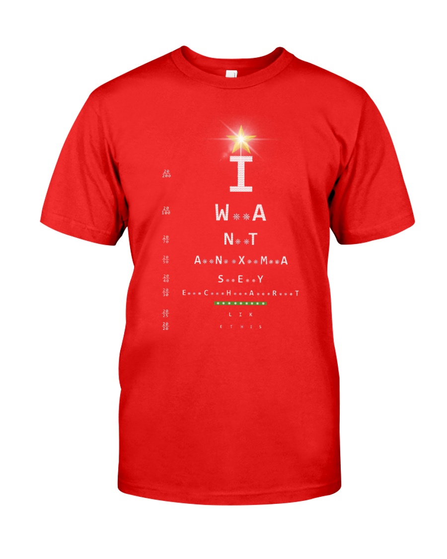 Eye Chart Classic T-Shirt