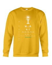 Eye Chart Crewneck Sweatshirt front
