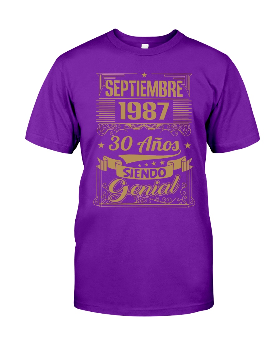 Septiembre 1987 Classic T-Shirt