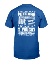LIMITED EDITION Classic T-Shirt back