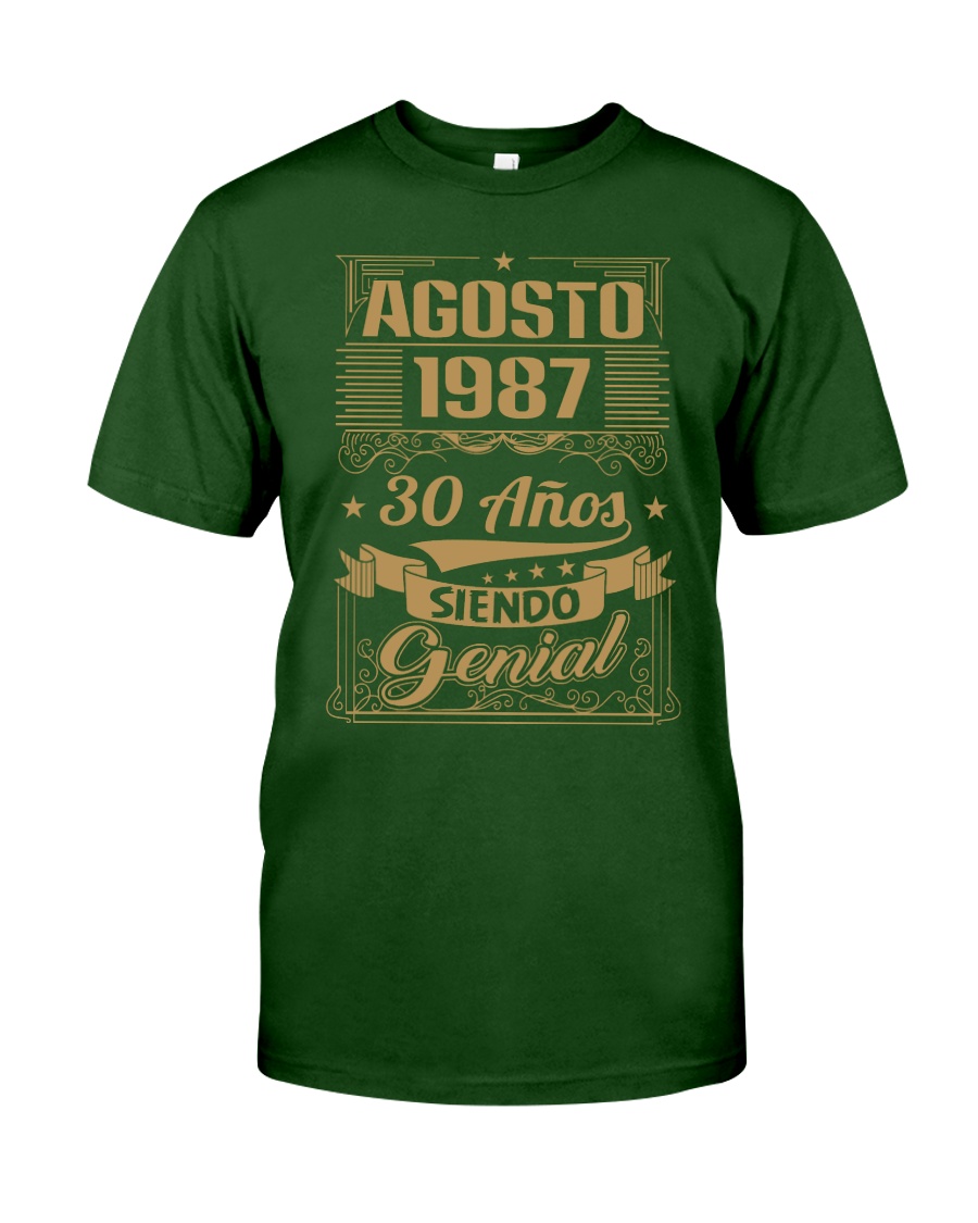 Agosto 1987 Classic T-Shirt