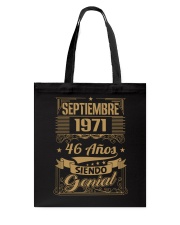 Septiembre 1971 Tote Bag thumbnail