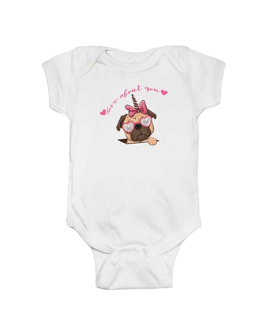 love about you dog for Onesies Onesie