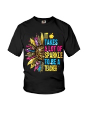 IT TAKES A LOT OF SPARKLE TO BE A TEACHER Youth T-Shirt thumbnail