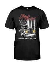 Trucker Stay loaded Premium Fit Mens Tee tile