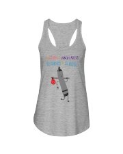 Lunch Ladies Crayon Black Ladies Flowy Tank tile
