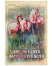 Flamingo Happily Ever After 11x17 Poster front