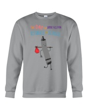 Support Facilitators Crayon Black Crewneck Sweatshirt tile