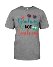 Beaching not teaching Premium Fit Mens Tee tile