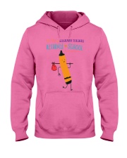 Geography Teacher Crayon Orange Hooded Sweatshirt tile