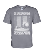 For those who understand V-Neck T-Shirt tile