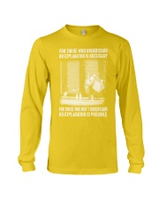For those who understand Long Sleeve Tee tile