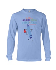 3rd Grade Crayon Blue Long Sleeve Tee tile