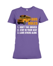 Bus driver Premium Fit Ladies Tee tile