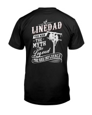 Lineman Dad Classic T-Shirt back