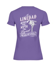 Lineman Dad Premium Fit Ladies Tee tile