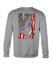Paramedic EMT Under God Flag Crewneck Sweatshirt tile