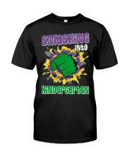 Back to school Smashing into Classic T-Shirt front