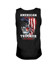 American by birth Trucker by choice Unisex Tank tile