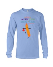 2nd Grade Crayon Orange Long Sleeve Tee tile