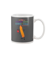 2nd Grade Crayon Orange Mug tile