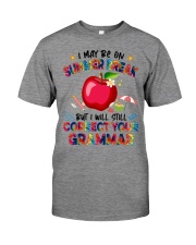 Teacher On Summer Break Premium Fit Mens Tee tile