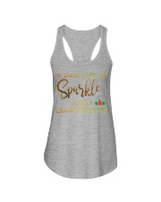 Teacher Ladies Flowy Tank tile